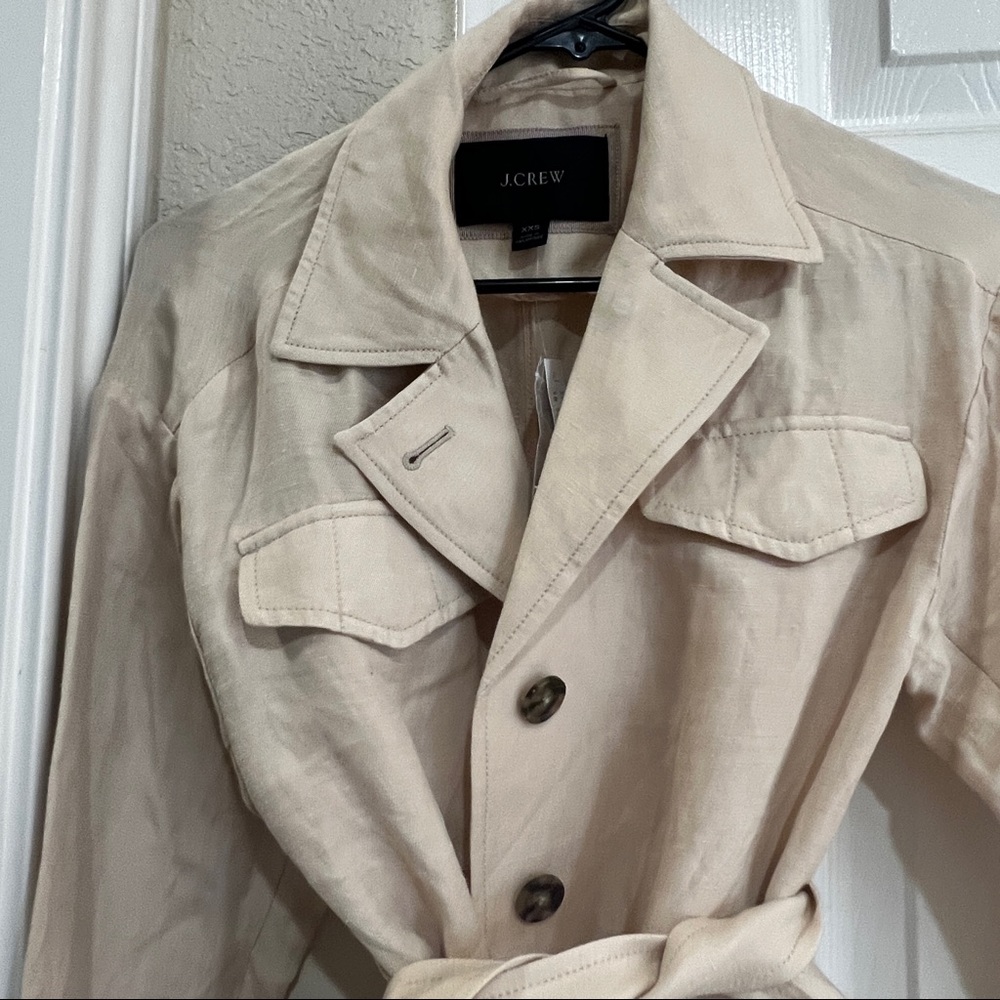 NWT Linen Cupro Jacket - Picture 2 of 12